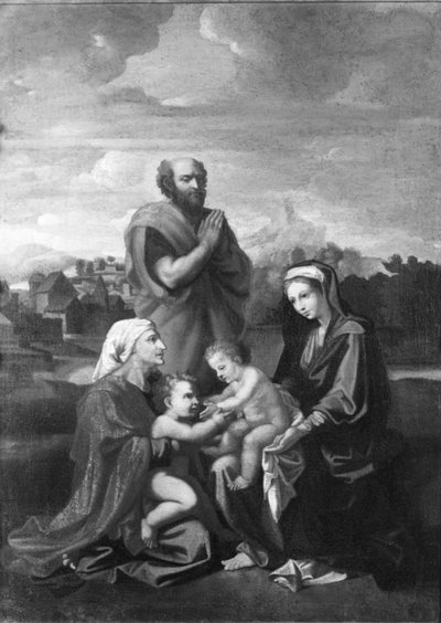 Sacra Famiglia da Nicolas Poussin